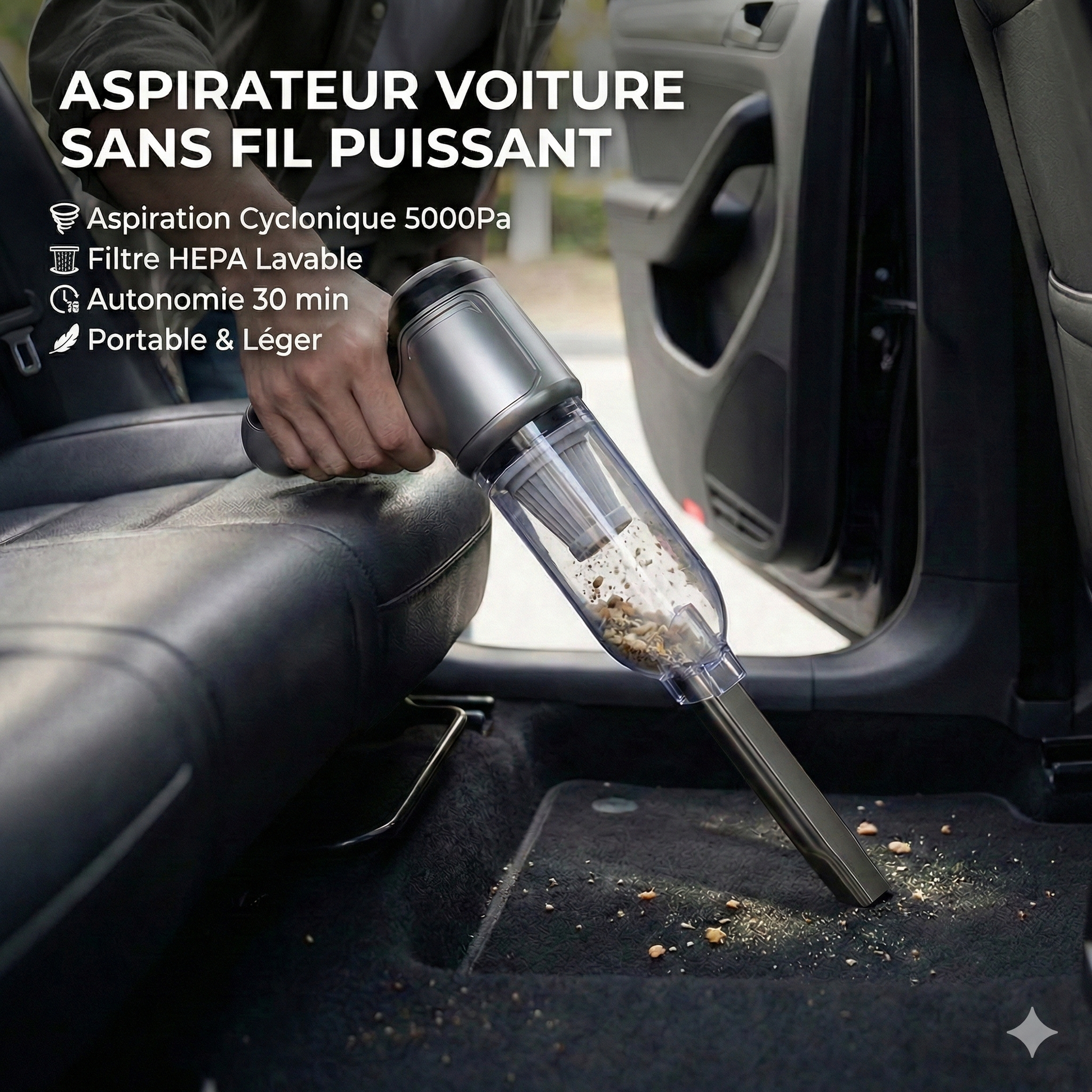 Klean Vac™ - Aspirateur de Précision